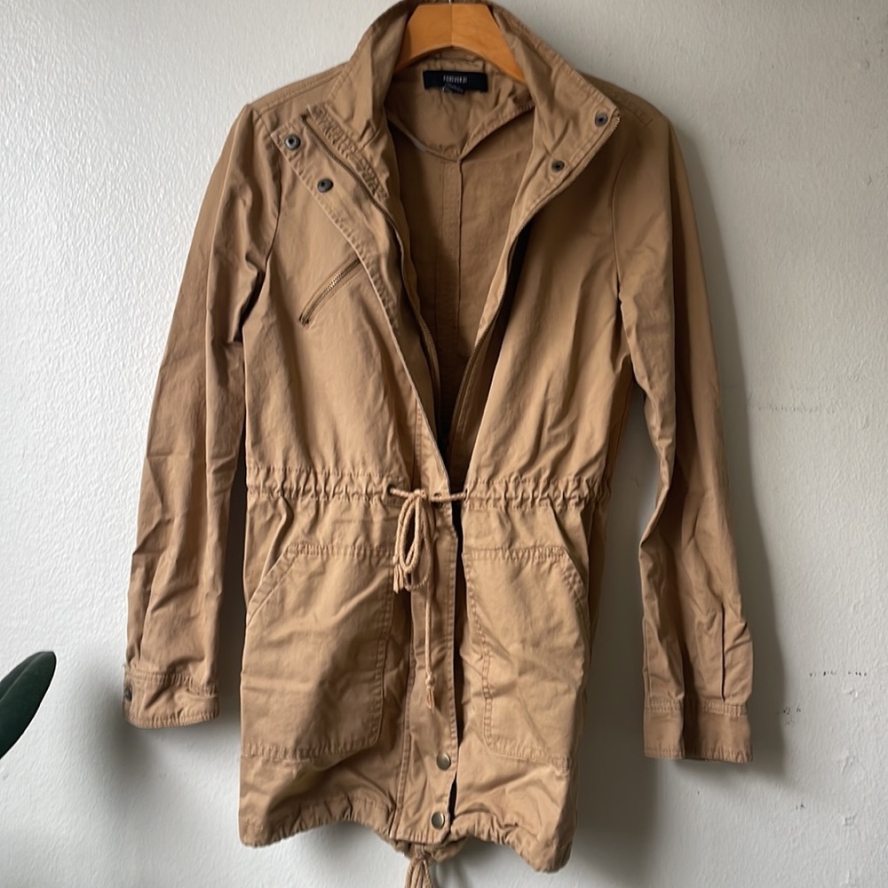Forever 21 Tan Utility Jacket - Small